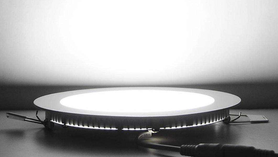 Painel Led Demiled Embutido 18 watts Bivolt 6500K Ø220mm 8206