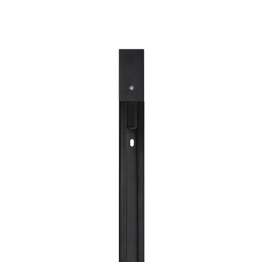 Trilho Eletrificado Evoled Sobrepor 50cm Preto LE-3555