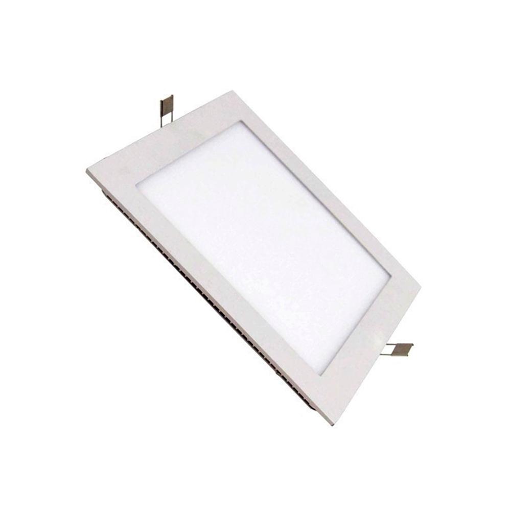 Painel Led Demiled Embutido 6 watts Bivolt 3000K 120x120mm 9218
