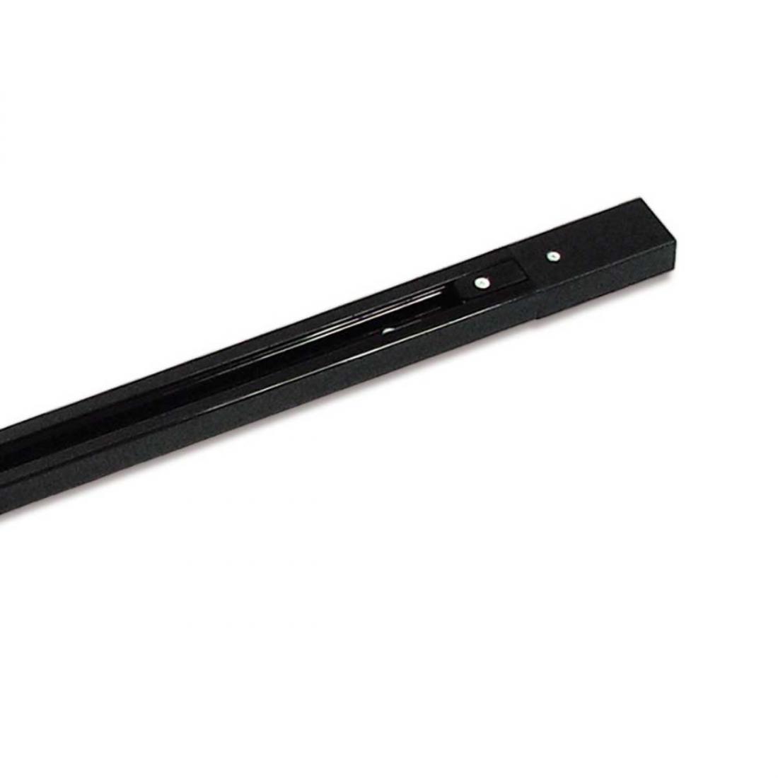 Trilho Eletrificado Evoled Sobrepor 50cm Preto LE-3555