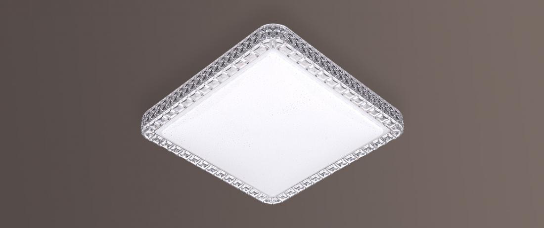 Plafon Sobrepor Opus Orion 24 Watts 3000K Bivolt 400x400x75mm OPS 31255