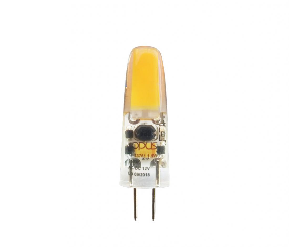 Lâmpada Opus Bipino G4 1,5 watts 2400K 12V Ø11x37mm OPS 33761 PREN