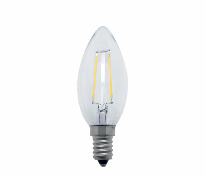 Lâmpada Opus Vela Lisa Filamento Bivolt 4 watts E14 2400K Ø35x96mm OPS 31835