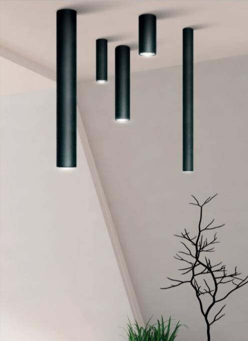 Luminárias de Sobrepor Itamonte Tubolare 1L Dicróica Ø53x495mm 2018/50