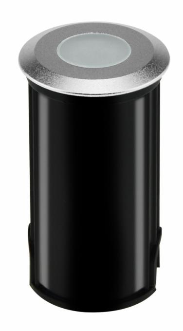 Balizador de Solo LED Mundial 2 watts 3000K 30° IP67 Bivolt Ø42x68mm ML-0410
