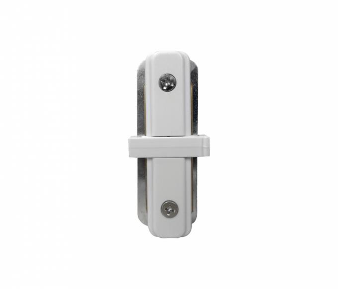 Conector Reto Opus Branco para Trilho Sobrepor 33x78x15mm OPS 35406 