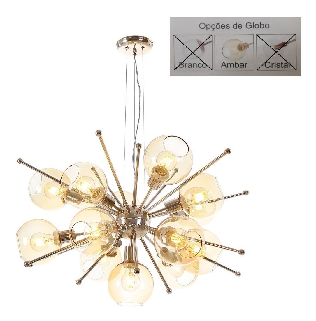 Pendente Old Artisan Sputnik Globo Ø150mm 13L E27 Ø920x410mm PD-5224