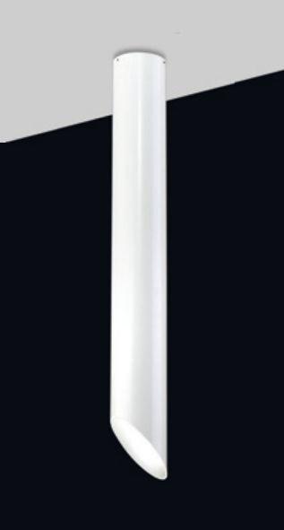 Spot Sobrepor Old Artisan Tubo Corte 45° 1L PAR20 E27 Ø76x590mm EMB-4995 