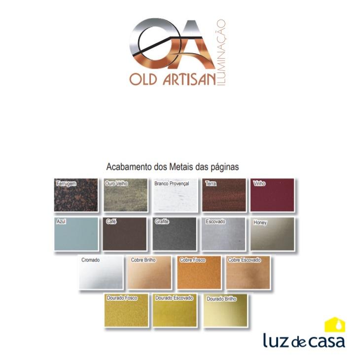 Pendente Old Artisan Tubo 1L G9 Ø26x600mm PD-5139C