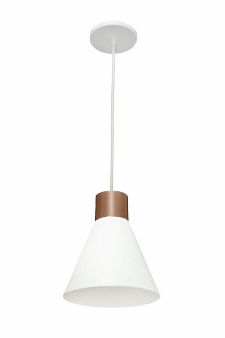 Pendente DM LUMI Monalisa Alumínio 1L E27 Ø220mm 680