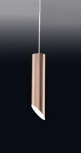 Pendente Old Artisan Tubo Corte 45° 1L PAR20 Ø76x300mm PD-4997