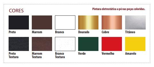Spot DM LUMI PAR20/30/38 Alumínio Com Vidro 1L E27 Ø140x300mm 238/30