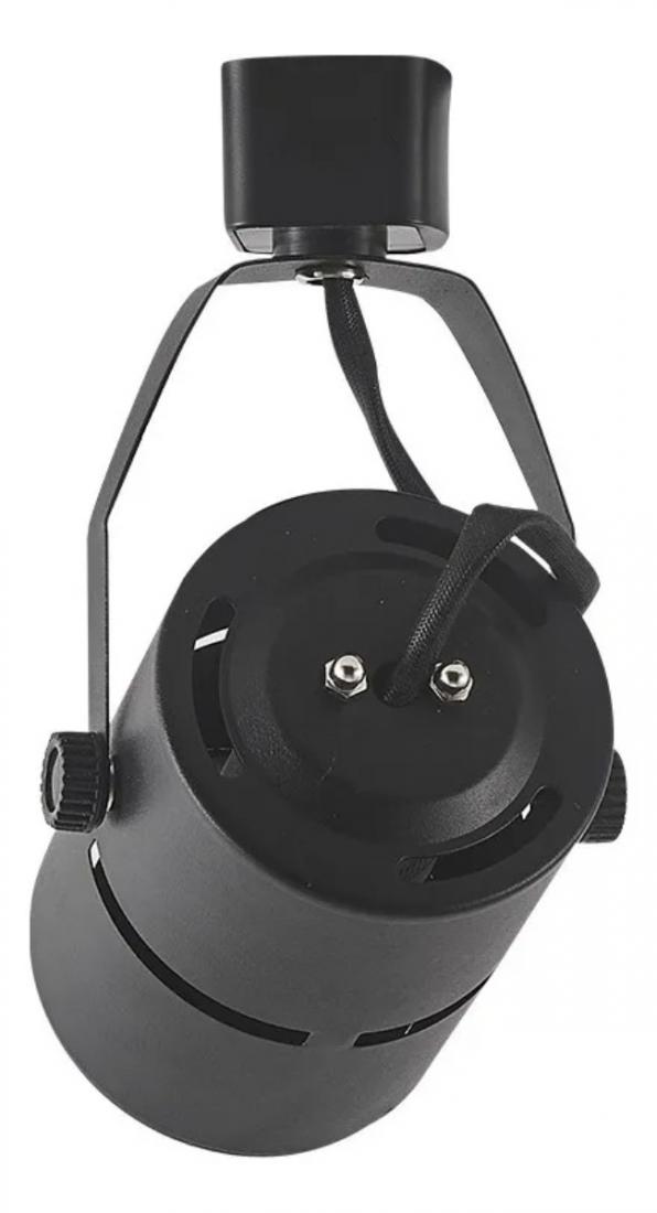 Spot para Trilho Nordecor Classic PAR20 E27 Preto Ø78x115mm 6037