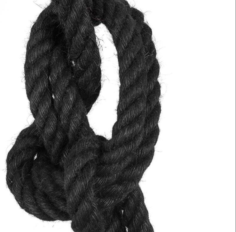 Pendente Corda Nordecor 1800mm E27 Preto