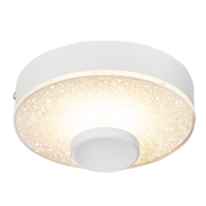 Plafon Rebatedor Starlux Kyara Branco Fosco 6W 2700K Ø160x80mm HL004-R-WH