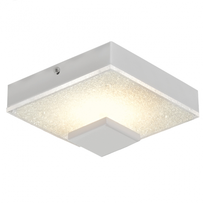 Plafon Rebatedor Starlux Kyara Branco Fosco 6W 2700K 160x160mm HL002-Q-WH