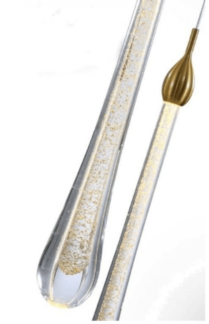 Pendente Bella Goccia Dourado 18 watts 3000K Ø400x410mm OC002L