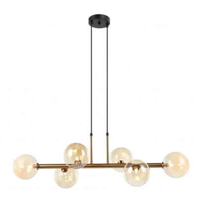 Pendente Bella Abaporu Bronze 6L G9 950x310x280mm HL003G