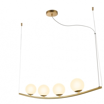 Pendente Bella Oscar Dourado 4L G9 1000x120x170mm HP002