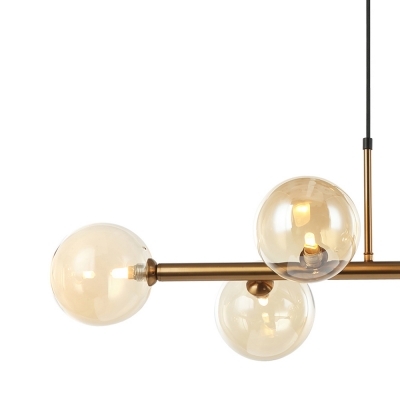 Pendente Bella Abaporu Bronze 6L G9 950x310x280mm HL003G