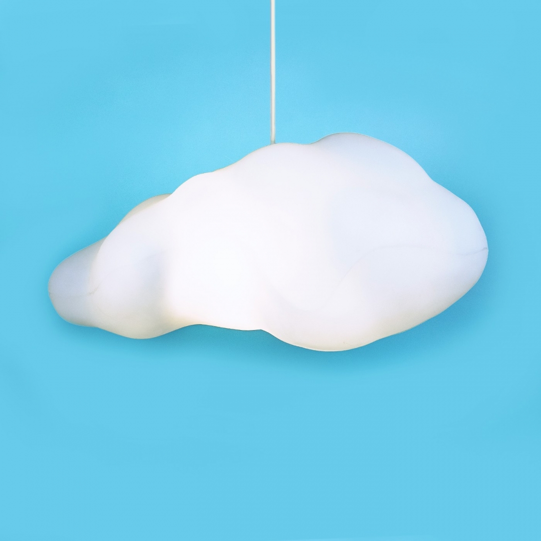 Pendente USARE Nuvem 1L E27 250x500x270mm Branco