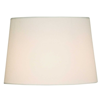 Cúpula para Abajur Bella Basic Redonda Cônica Ø420x340mm Tecido Branco EX2014BR 