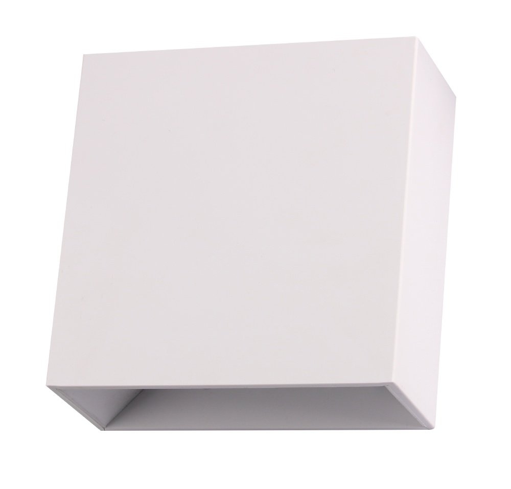 Arandela Germany Light 4 Watts Bivolt 3000K  Facho Ajustável IP65 120x120x52mm Branco 20463011