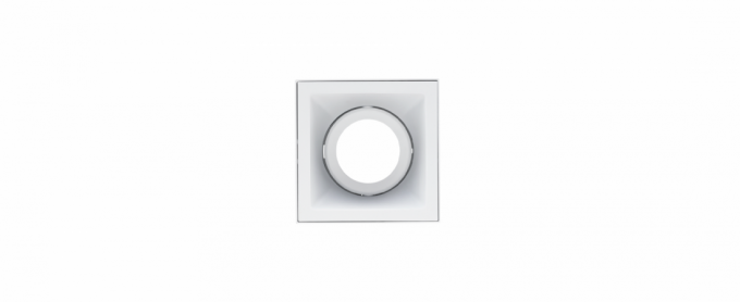Plafon Sobrepor Stella Square Out PAR20 Branco Direcionável 120x120x161mm STH20920