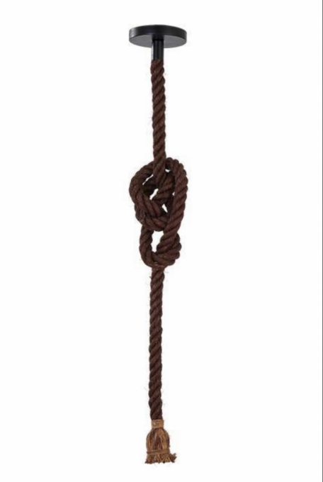 Pendente Corda Nordecor 1,8mts Marrom 