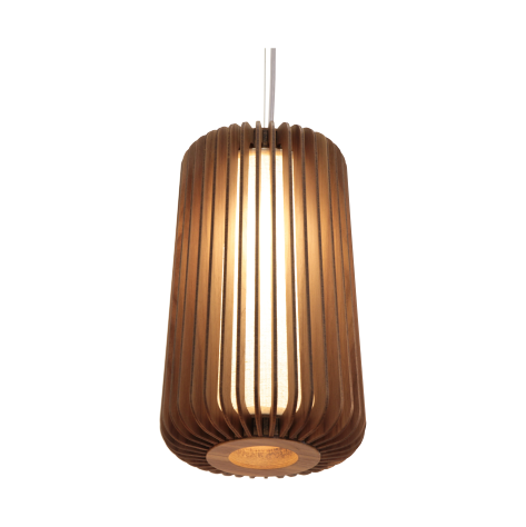 Pendente Accord Stecche Di Legno 1L E27 Ø200x330mm 1427