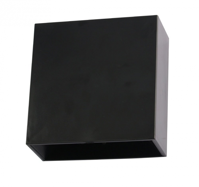Arandela Germany Light 4 Watts Bivolt 3000K Facho Ajustável IP65 120x120x52mm Preto 20463016
