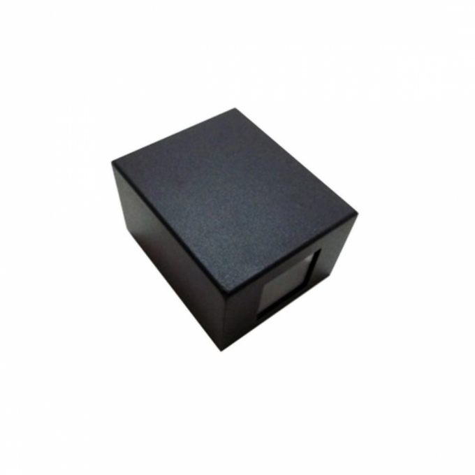 Arandela Metaldomado Kasse Alumínio 1L G9 120x100x70mm Preto