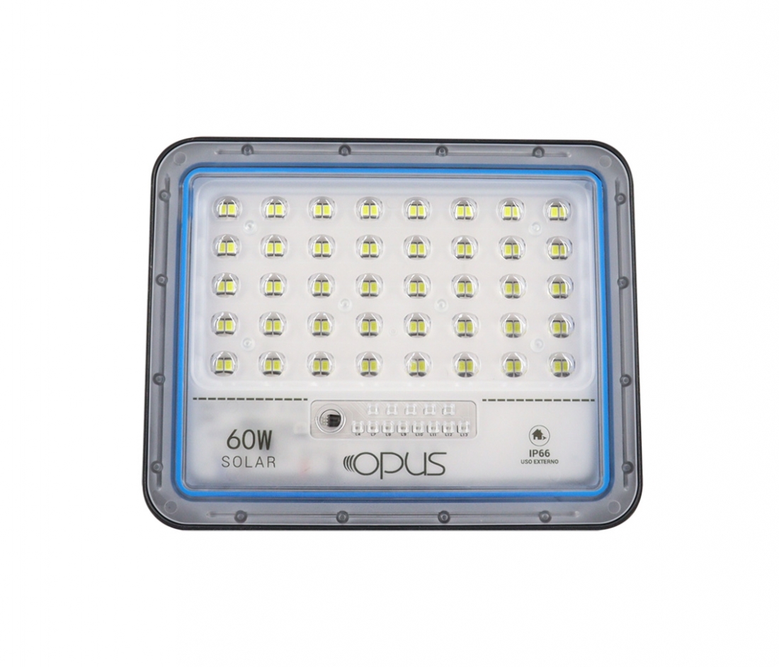 Refletor Opus LED com Captação Solar 60 watts IP66 6500K OPS 80136
