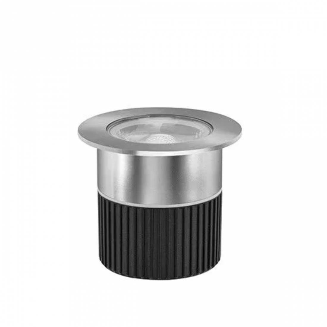 Embutido de Solo Stella Focco 5 Watts Inox 3000K IP67 30° Bivolt STH8706/30