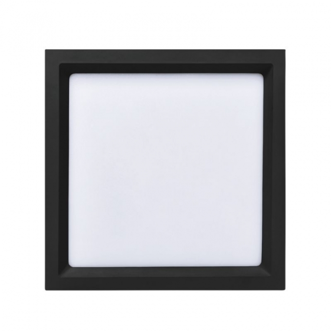 Painel Embutir Stella Deep Preto Recuado 28 Watts 3000K 348x348mm STH8905PTO/30