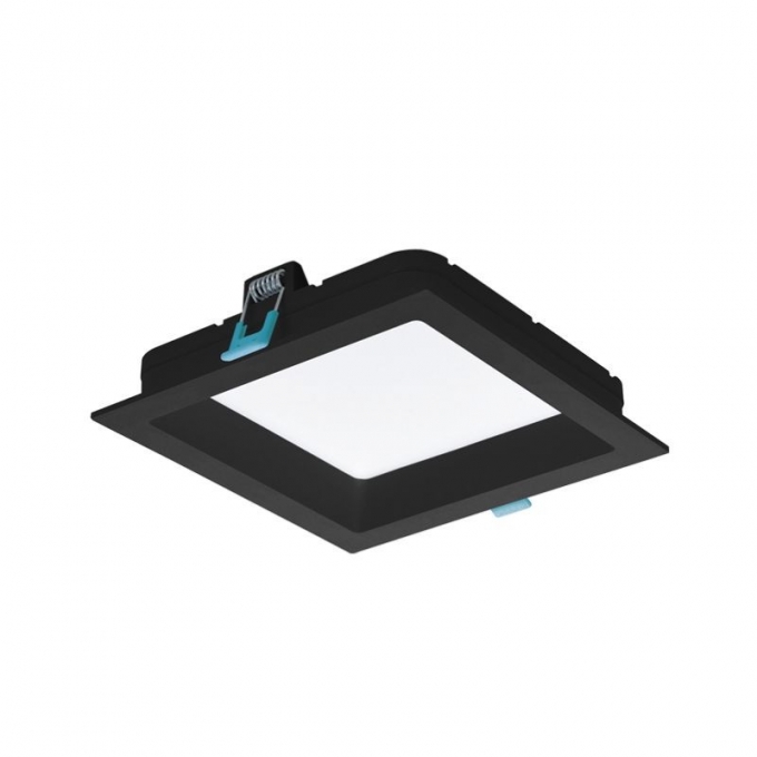 Painel Embutir Stella Deep Preto Recuado 12 Watts 4000K 167x167mm STH8902PTO/40