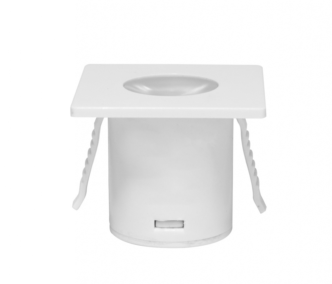 Mini Spot Opus LED (Kit 02 unidades) 1,2 watts 3000K Branco 35x35x28mm OPS 34416 
