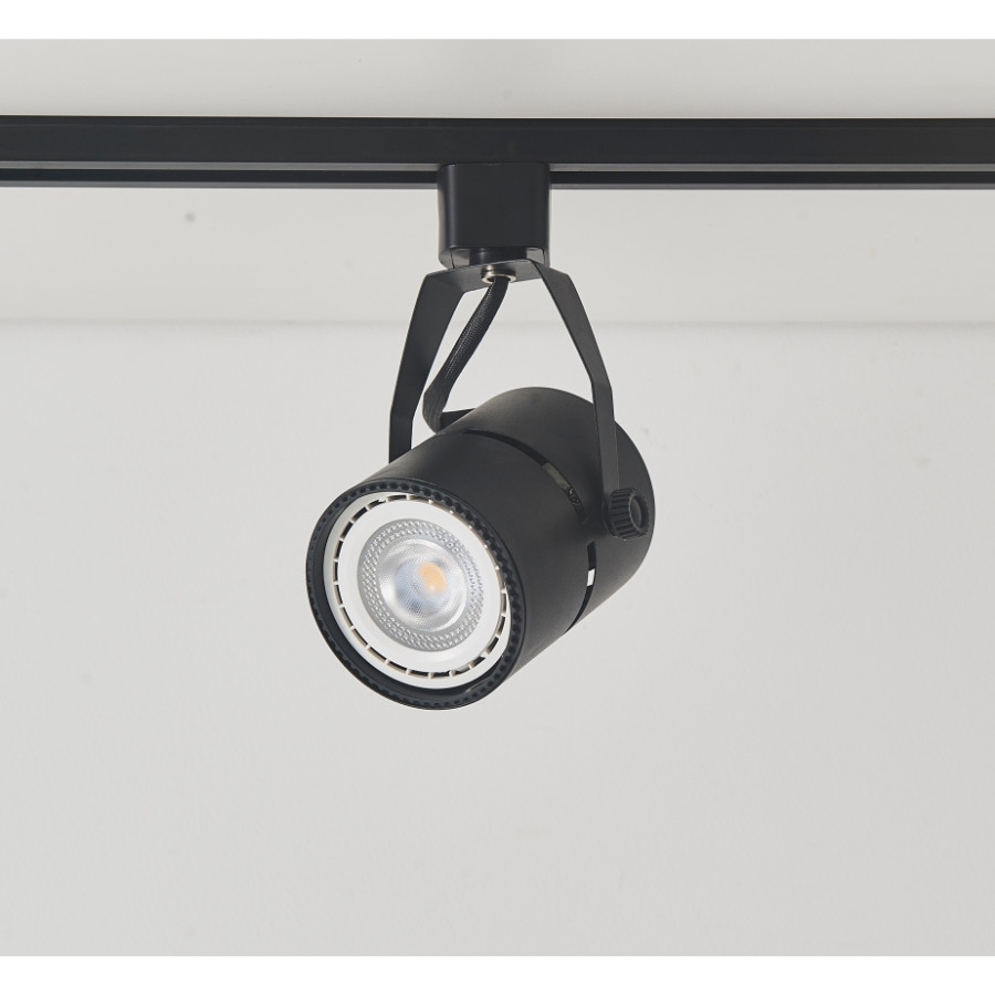 Spot para Trilho Nordecor Classic Preto AR70 Ø78x115mm 6041