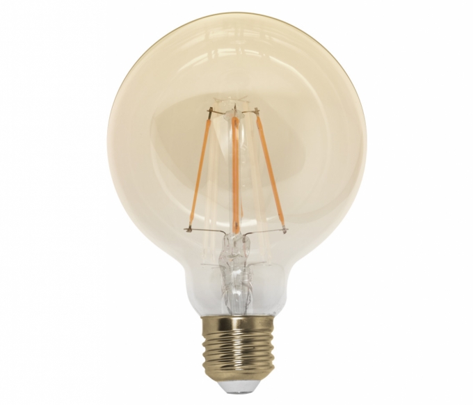 Lâmpada Opus G95 Filamento LED Vintage 4 watts 2200K Ø95x138mm OPS 33341