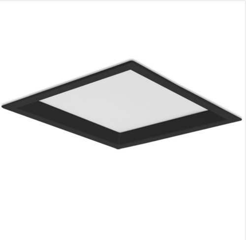 Painel Embutido Opus Recuado 3000K 18 watts 170x170mm Preto OPS 80211