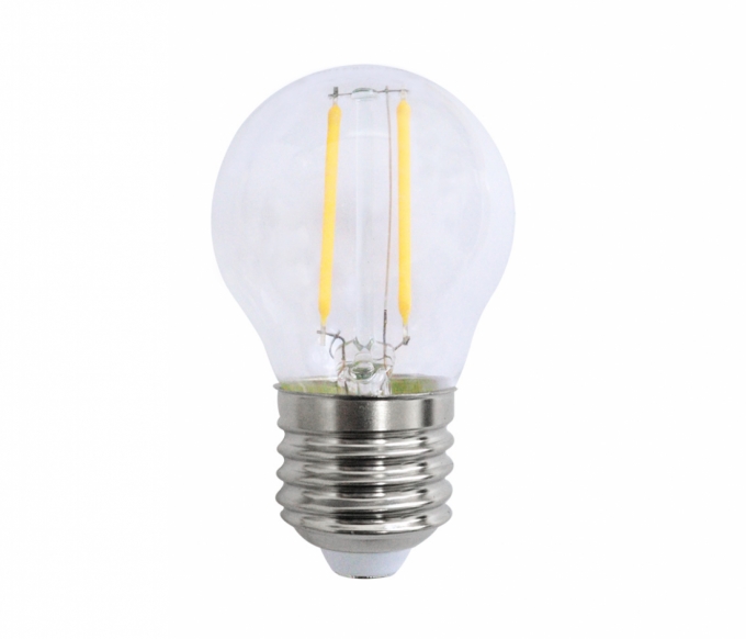 Lâmpada Opus Bolinha G45 Filamento 2 watts 2400K Ø45x73mm OPS 34843