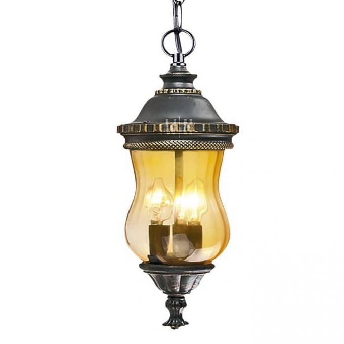 Pendente Lighting Store Alumínio Fundido e Vidro Âmbar 1L E27 Ø190X450mm LO-1270