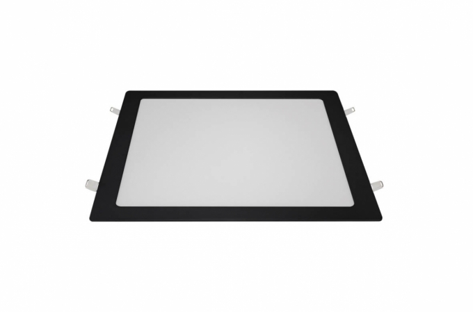 Painel Embutir Blumenau Quadrado Tech Borda Preta 24 watts 6500K 292x292x15mm 80466001