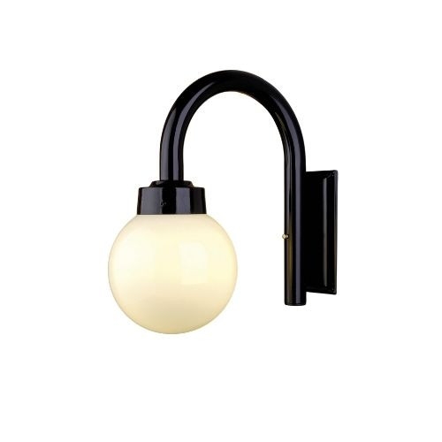 Arandela Ideal Solarium Globo Polietileno 1L E27 200x380x380mm 211 C/GP