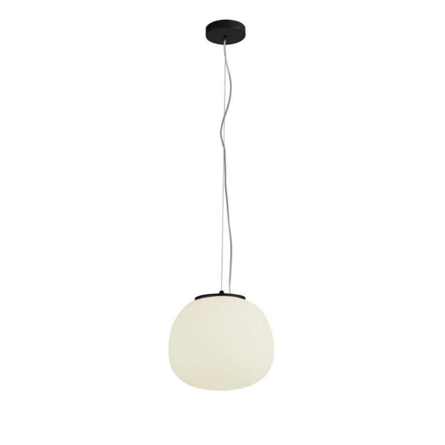  Pendente Casual Light Studioluce Cloud Preto 1L E27 Ø300mm PD1496PT