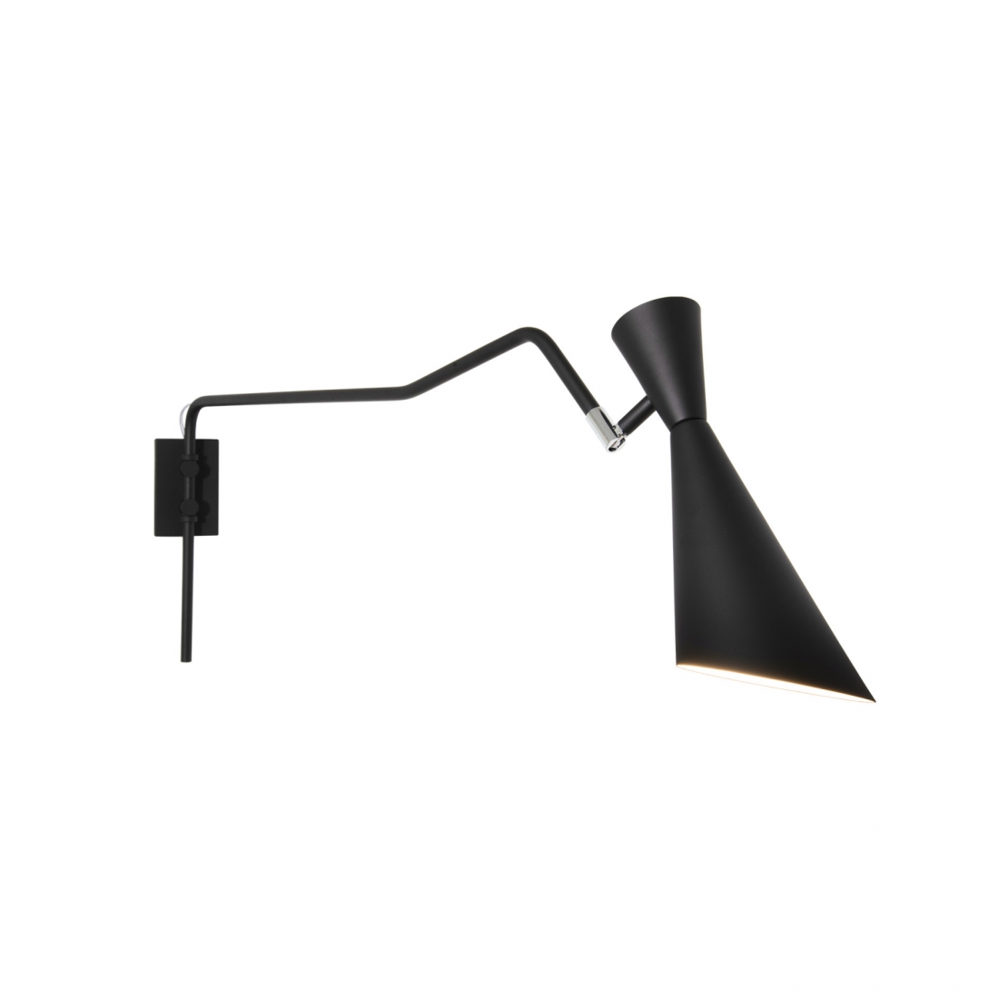 Arandela Munclair Zig Zag 1L E27 Ø110x300mm Haste 700mm LIGAÇÃO DIRETA 2359
