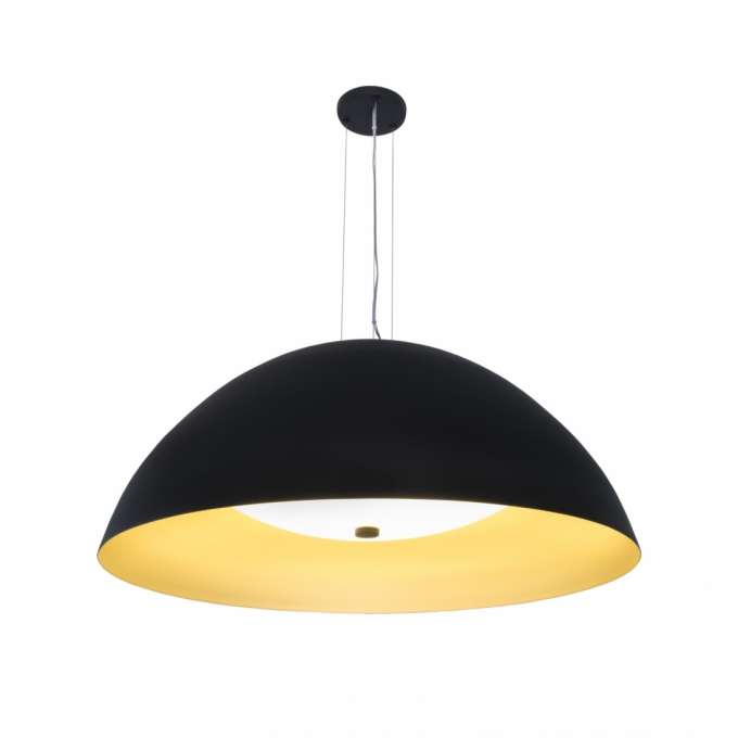 Pendente Munclair Clássicos Meia Esfera 3L E27 Vidro Curvado Ø800mm 4508