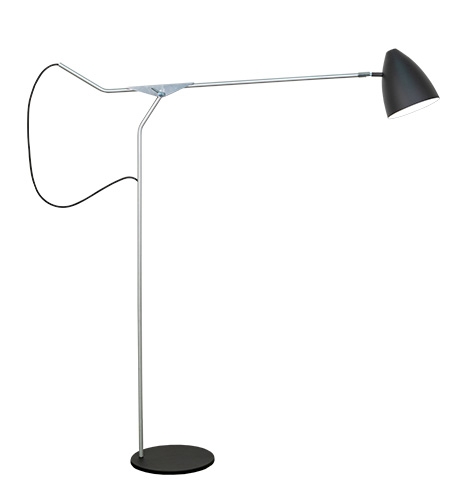 Luminária de Piso Munclair Asa 1L E27 1230mm Assinado Erlon Tessari 9599