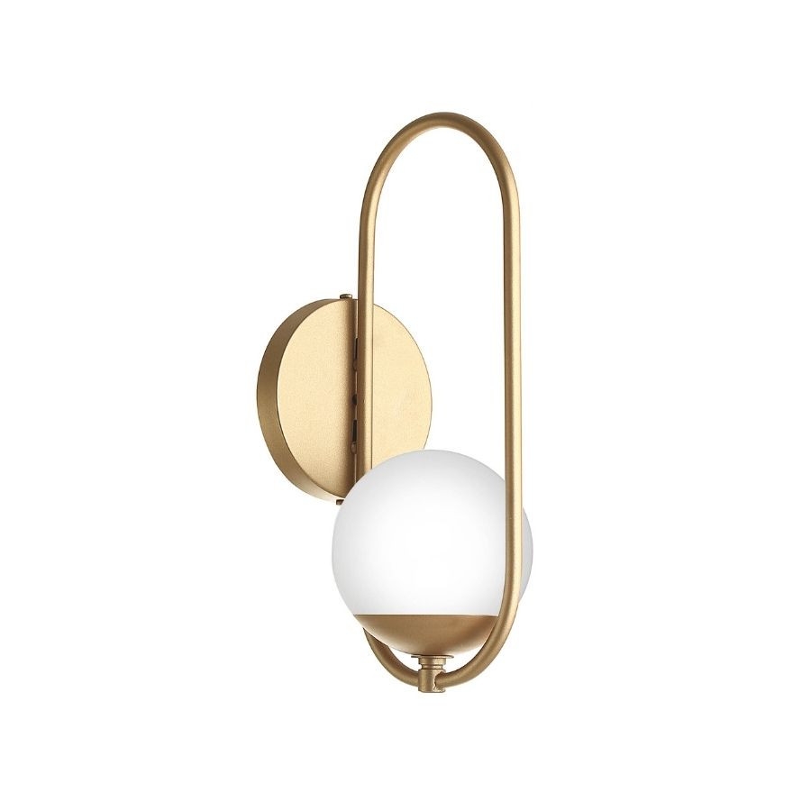 Arandela Old Artisan 1L G9 120x100x900mm Globo Ø120mm AR-5366 