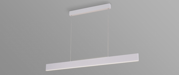 Pendente Opus LED Matrix 30 Watts 3000K 1185mm Branco OPS 34294